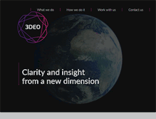Tablet Screenshot of 3deo.com